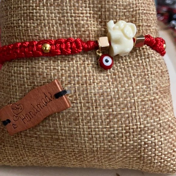 Protection Evil Eye Lucky elephant bracelet - Picture 4 of 12